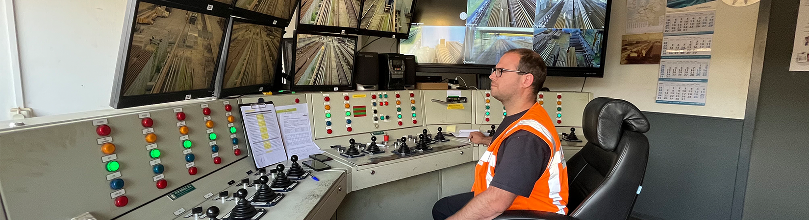 Meet our crew: Michiel Joosten, Foreman Rail Services