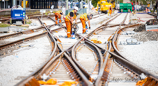 Our contribution to the ambitious circularity targets in the rail infrastructure