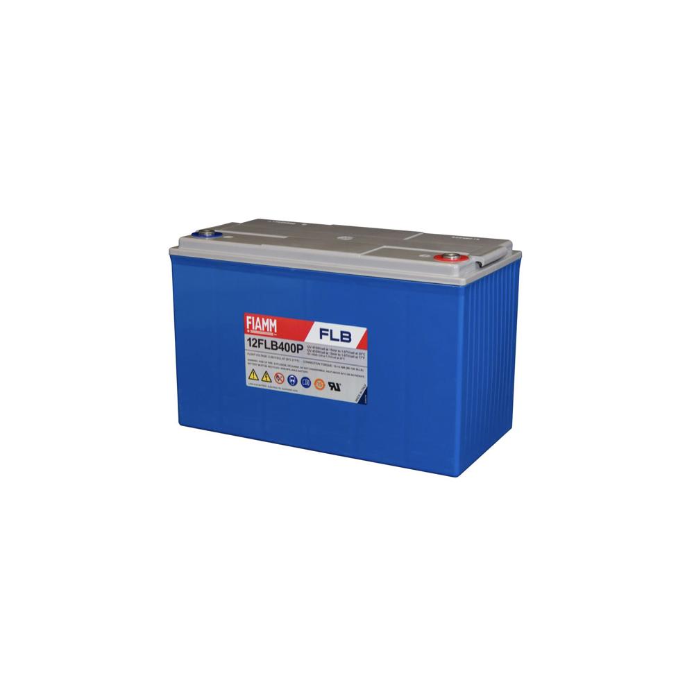 Batterij,FIAMM,12FLB400P,12V 105Ah,M8/18