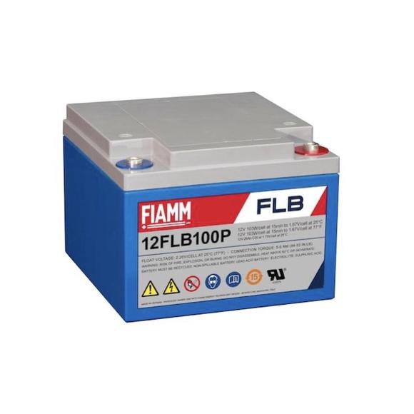 Batterij,FIAMM,12FLB100P,12V 26Ah,M5/12