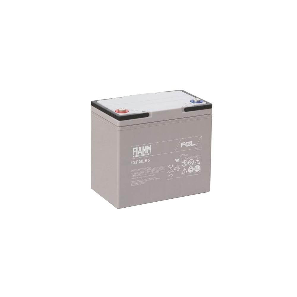 Batterij,FIAMM,12FGL55,12V 55Ah