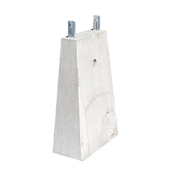 Betonvoet voor seinladders