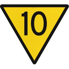 Snelheidsverm.bord,900,RS313,US20,DOR