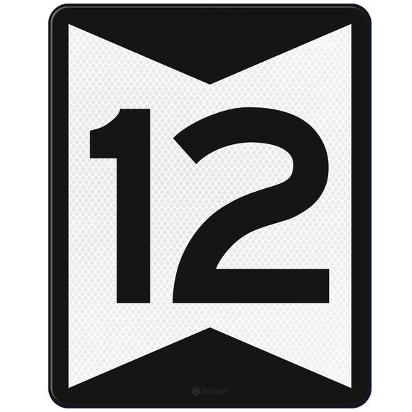 Adviessnelheidsbord 12,RS282,US20,DOR