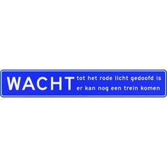 Wachtplank WACHT ..,US20,DOR