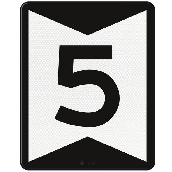 Adviessnelheidsbord 5,RS282,US20,DOR