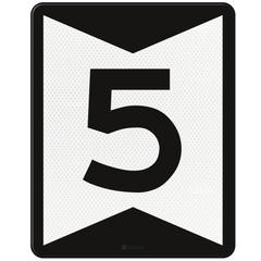 Adviessnelheidsbord 5,RS282,US20,DOR