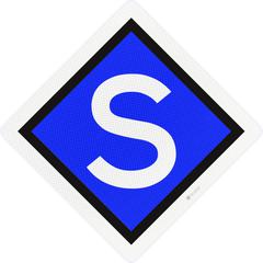 Stopbord E-tractie,RS301a,US20,DOR