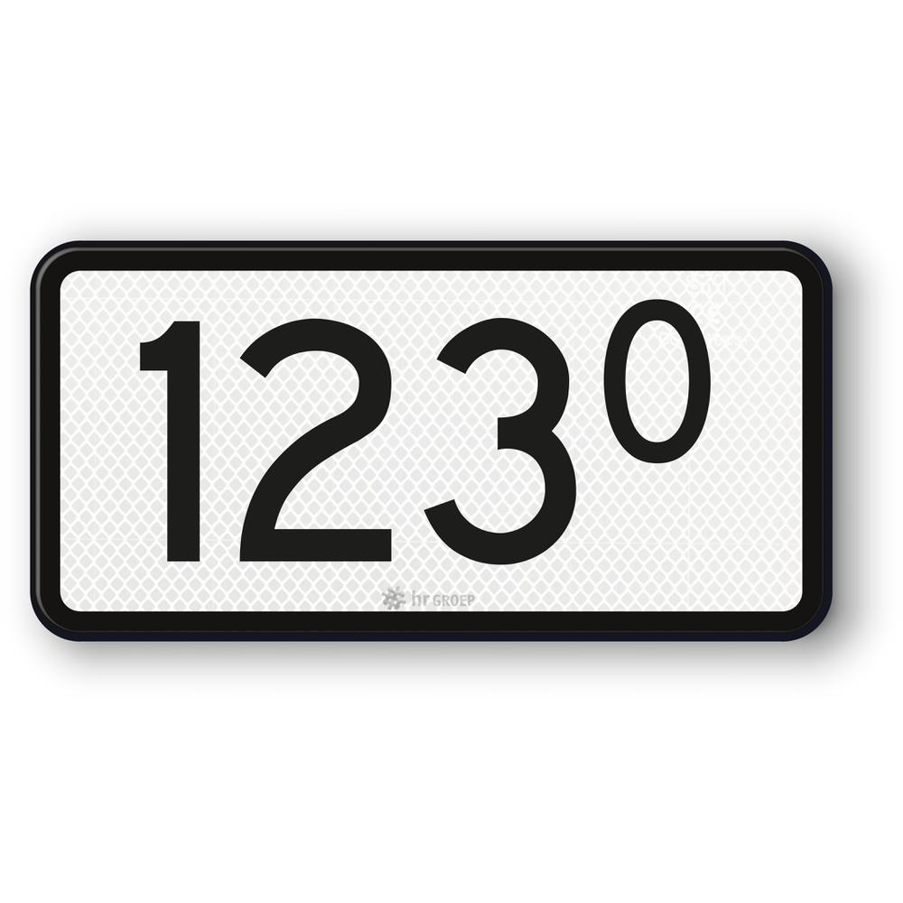 Onderbord,RS226a,1-4 tekens,US20,DOR