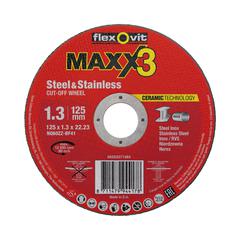 Doorslijpschijf 125x1,3x22,23 MAXX3