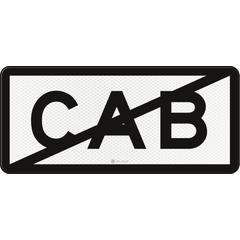 Bord Einde CAB,RS337,US20,DOR