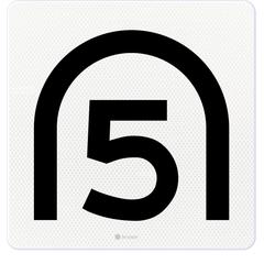 Entreesnelheidsbord,RS281,US20,DOR