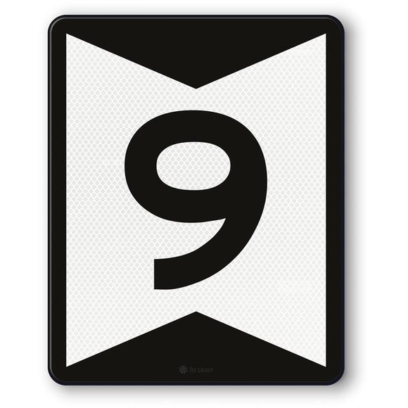 Adviessnelheidsbord 9,RS282,US20,DOR