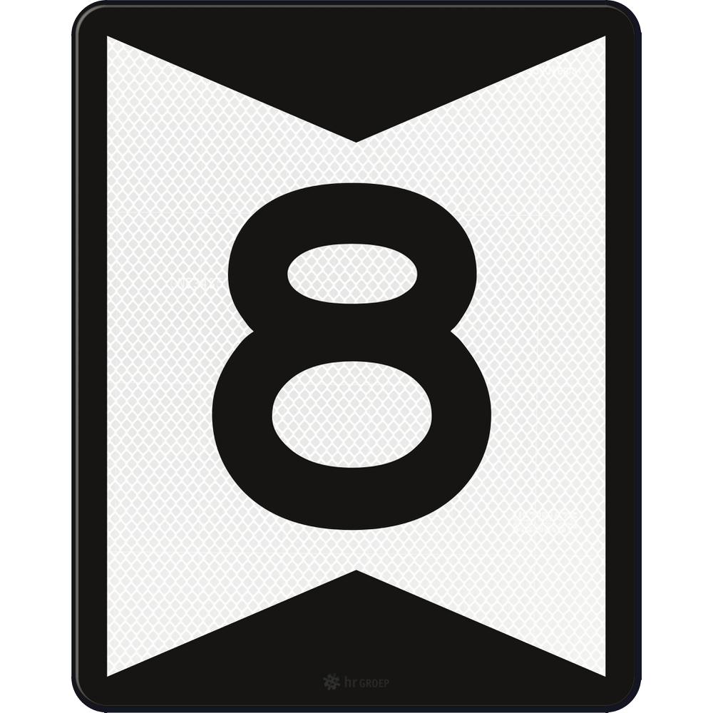 Adviessnelheidsbord 8,RS282,US20,DOR
