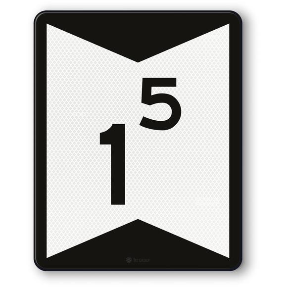 Adviessnelheidsbord 1,5,RS282,US20,DOR