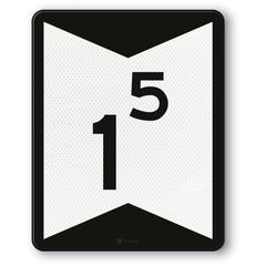 Adviessnelheidsbord 1,5,RS282,US20,DOR