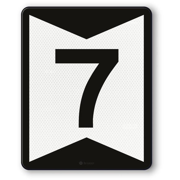 Adviessnelheidsbord 7,RS282,US20,DOR