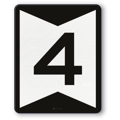 Adviessnelheidsbord 4,RS282,US20,DOR
