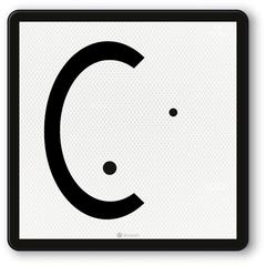 Snelheidsbord,500x500,RS335,US20,DOR