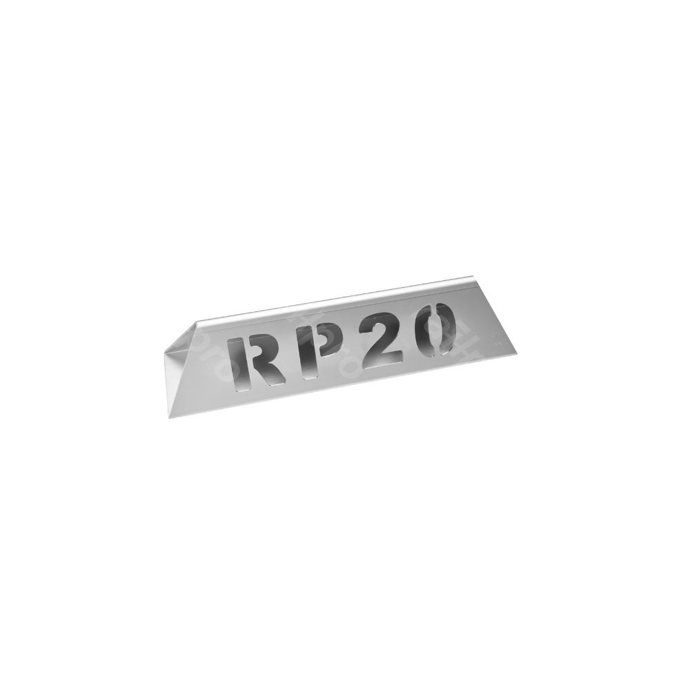 Spoornaambord 1-4 tekens,gefreesd