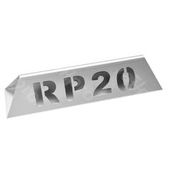 Spoornaambord 1-4 tekens,gefreesd