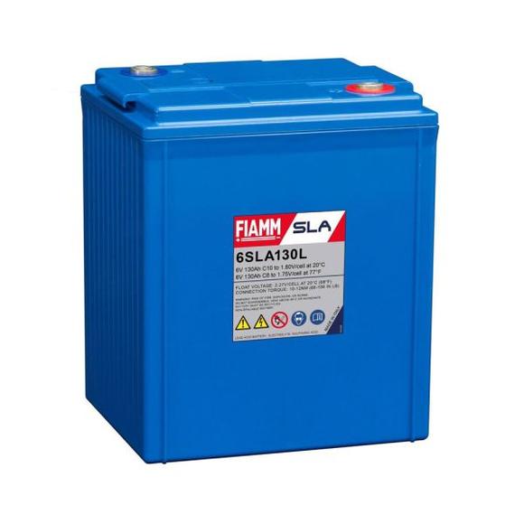 Batterij,FIAMM,6SLA130L,6V 130Ah