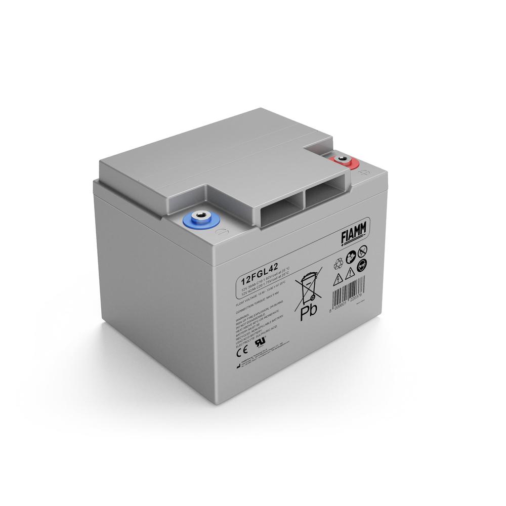 Batterij,FIAMM,12FGL42,12V 42Ah