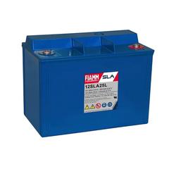 Batterij,FIAMM,12SLA25L,12V 25Ah