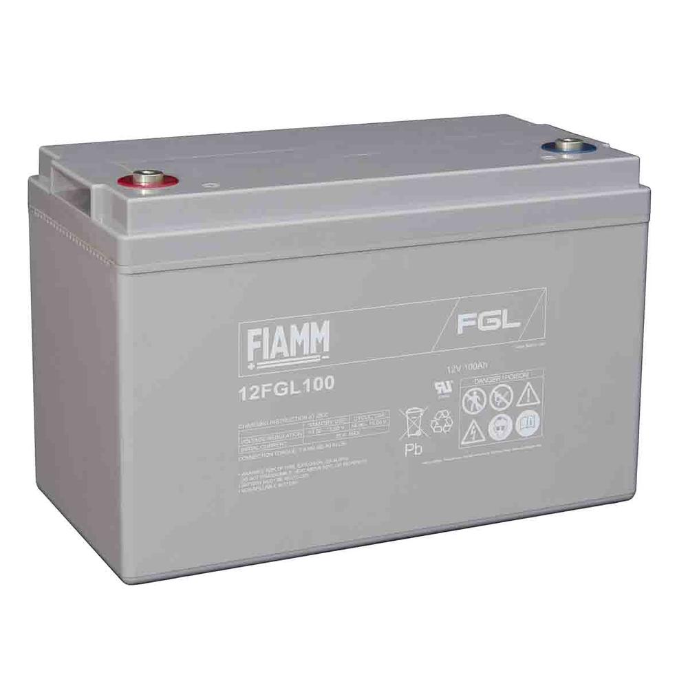 Batterij,FIAMM,12FGL100,12V 100Ah