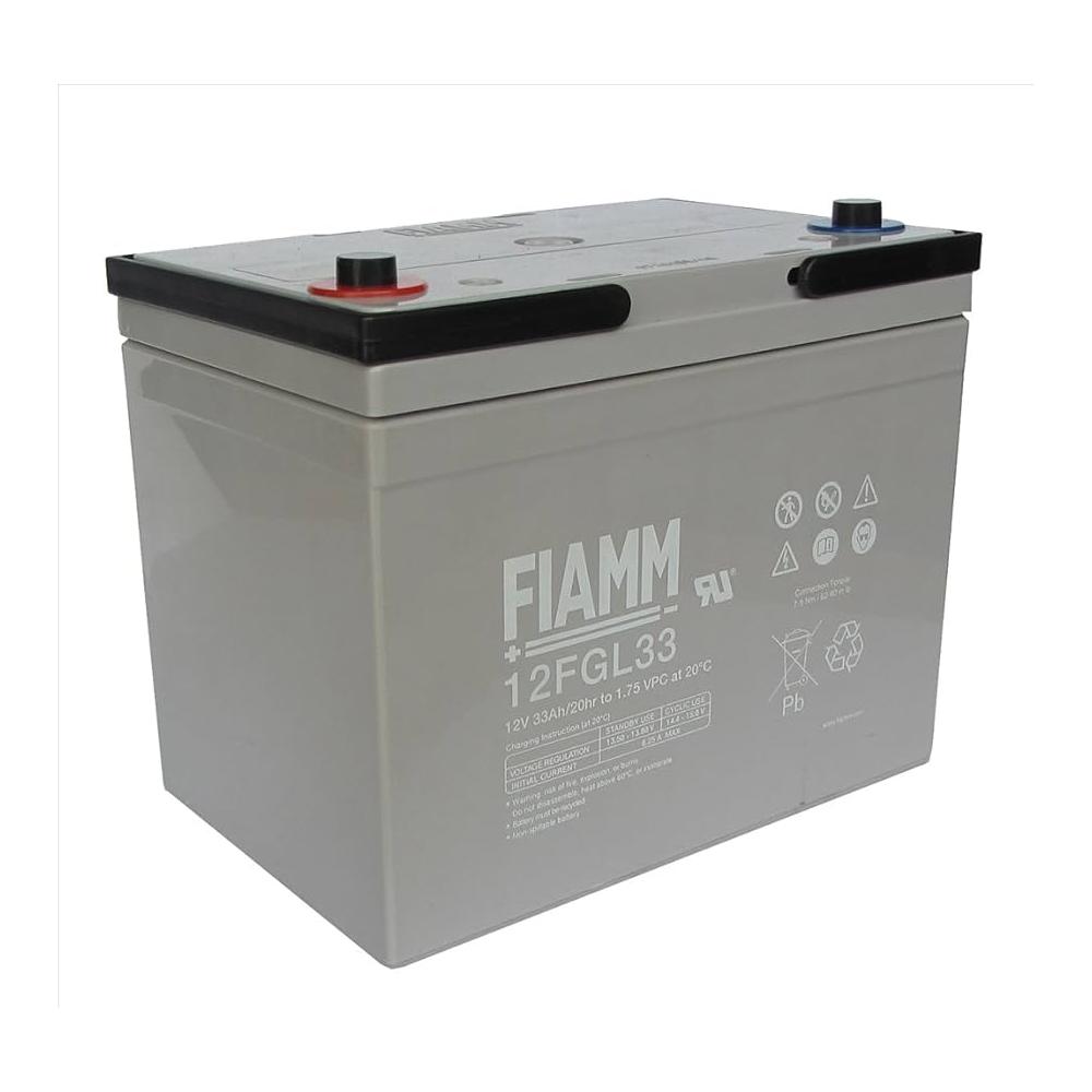 Batterij,FIAMM,12FGL33,12V 33Ah