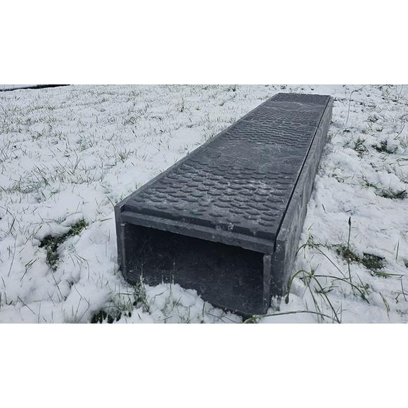 Deksel,kunstst.,KK02, 1000x320x130mm