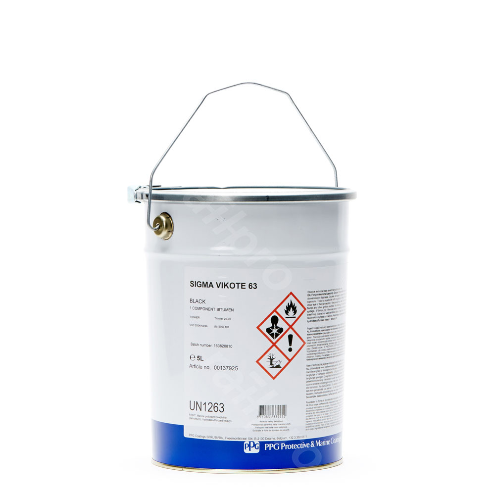 Conserveringscompound,Vikote 63,zw,5lt