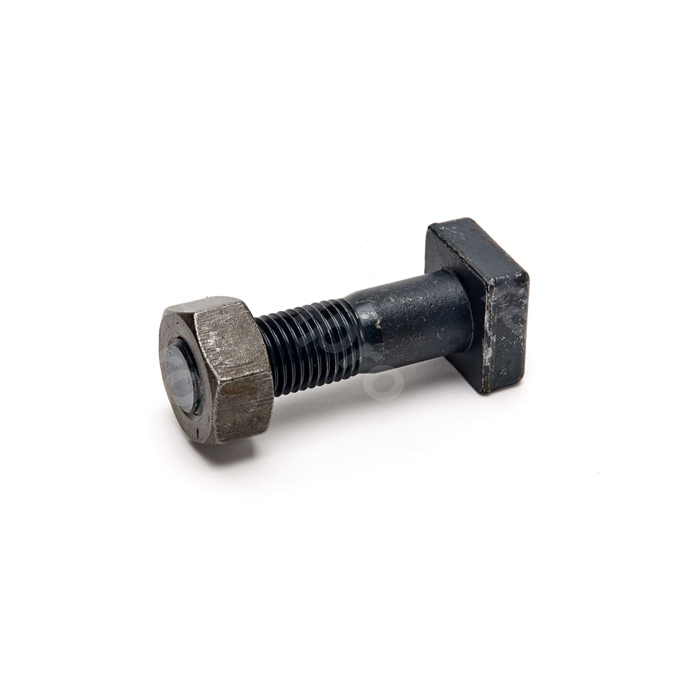 Bout,vierkant,m moer,8.8,M22x80mm