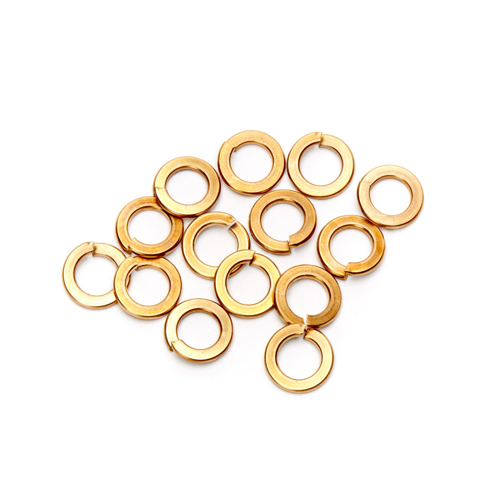 Veerring,brons,M10,DIN127B