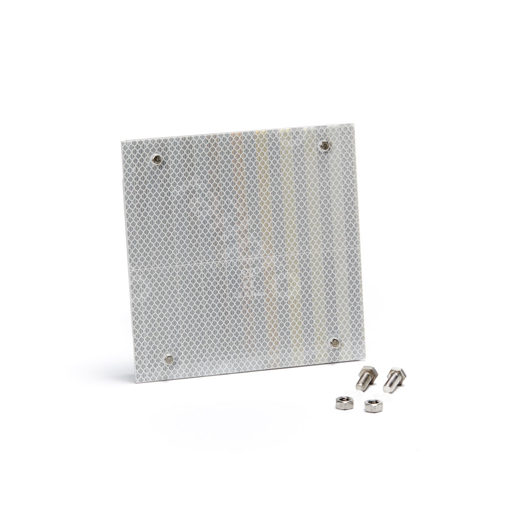 Plaatbevestiging,m 1 refl.,180x180mm