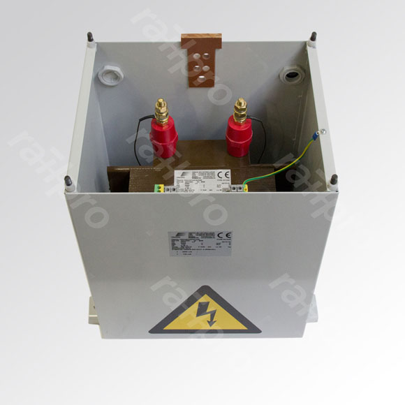 Trafo,in kast,2kVA,3kV/110V,laag