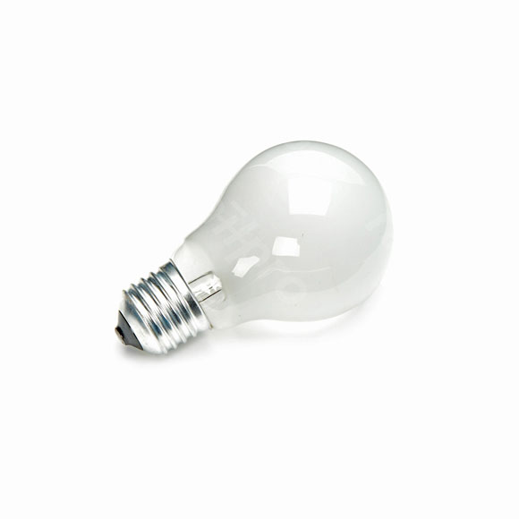 Lamp,gloei,E27,mat,100W 220V