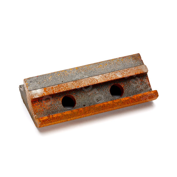 Steunklemplaat,m 2-gtn,gietijz,220mm