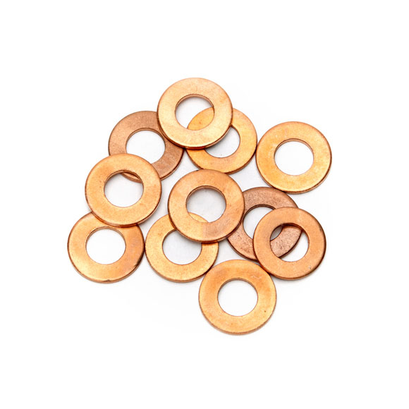Sluitring,koper,M10,DIN125A