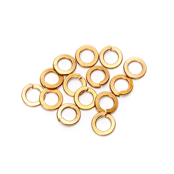 Veerring,brons,M10,DIN127B