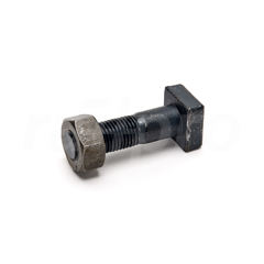 Bout,vierkant,m moer,8.8,M22x80mm
