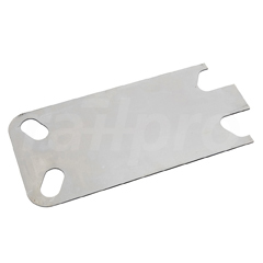 Vulplaat,onder rgpt/sl,ijzer,2mm