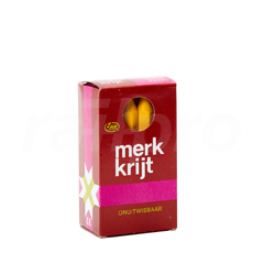 Merkkrijt,gl,onuitwisbaar,doos 12st