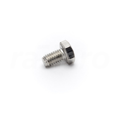 Zeskantbout,RVS A4,M6x10,DIN933