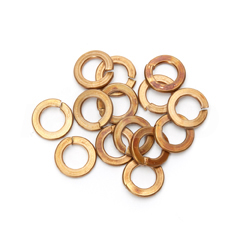 Veerring,brons,M8,DIN127B
