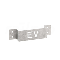 Merkbeugel,EV,alum.,170x30 mm